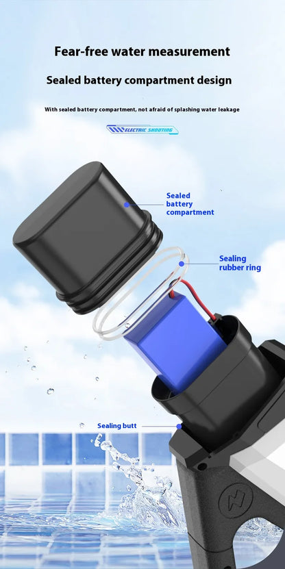 Mega Escopeta de Agua Eléctrica Automática